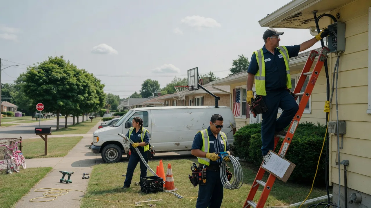 Licensed Electrician in Little York, IL near me